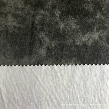 380t DTY Crinkle Nylon Taffeta Fabric with Release Paper Transferring Coating